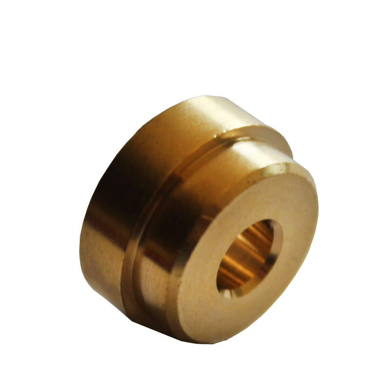 Nagy pontosságú mechanikus CNC-forgató C11000 sárgaréz sapka alkatrészek